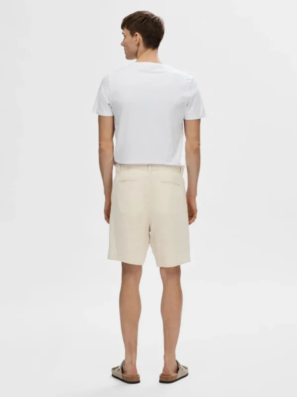 SELECTED REGULAR FIT SHORTS Beige Outlet