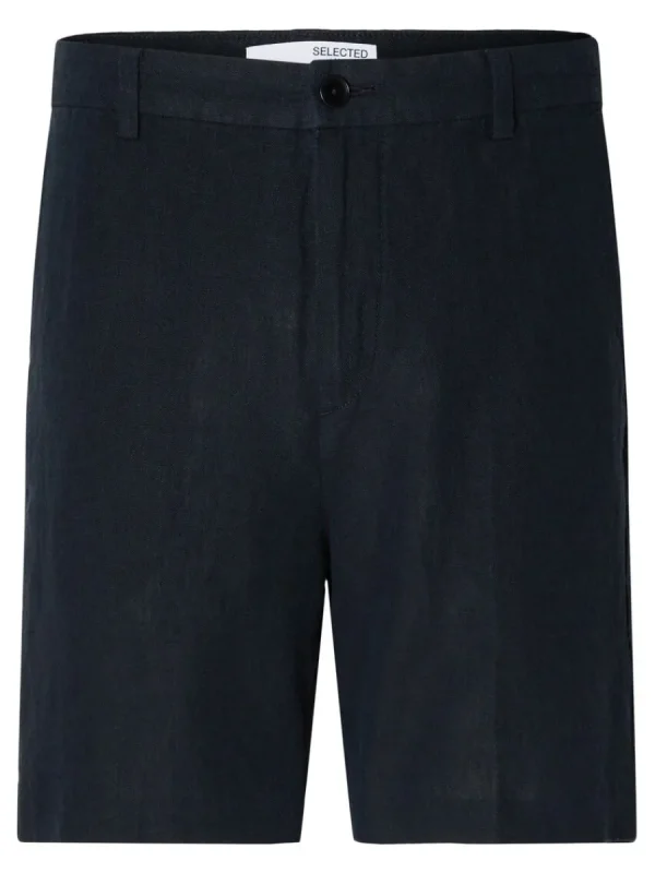 SELECTED REGULAR FIT SHORTS Blue Cheap
