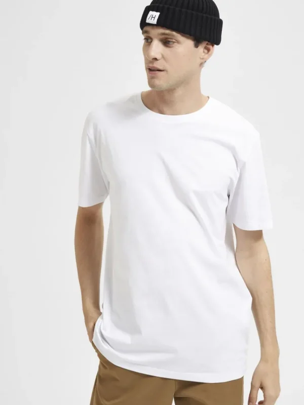 SELECTED REGULAR T-SHIRT White Best Sale