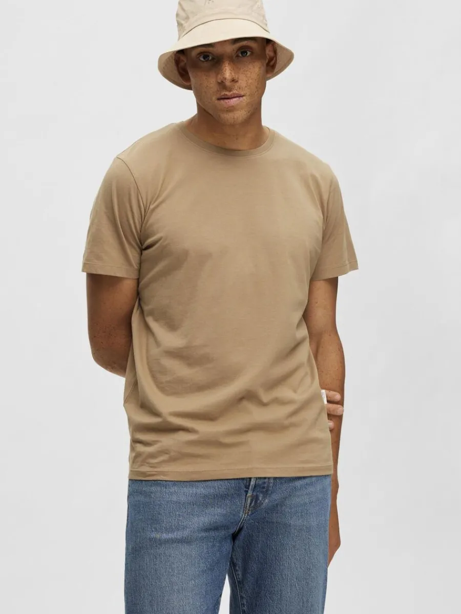 regular_tshirt_2-6.webp SELECTED REGULAR T-SHIRT Brown Cheap