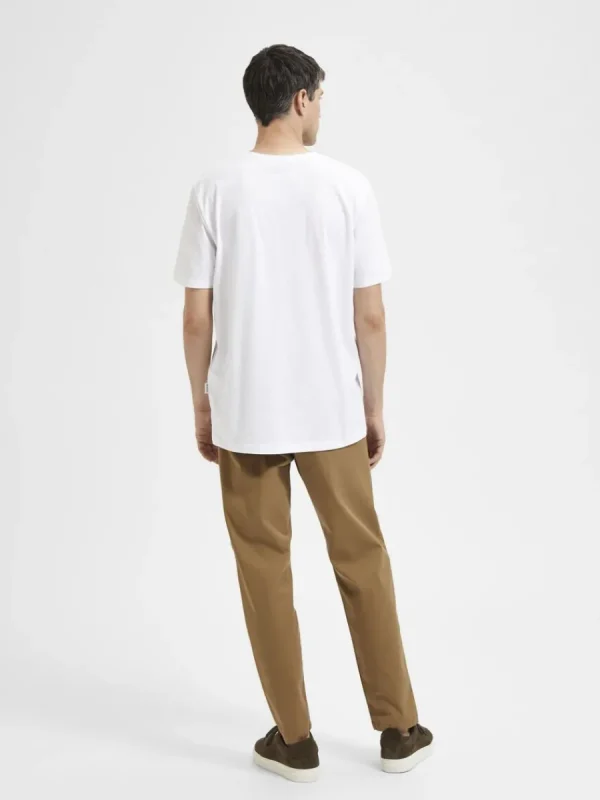 SELECTED REGULAR T-SHIRT White Best Sale