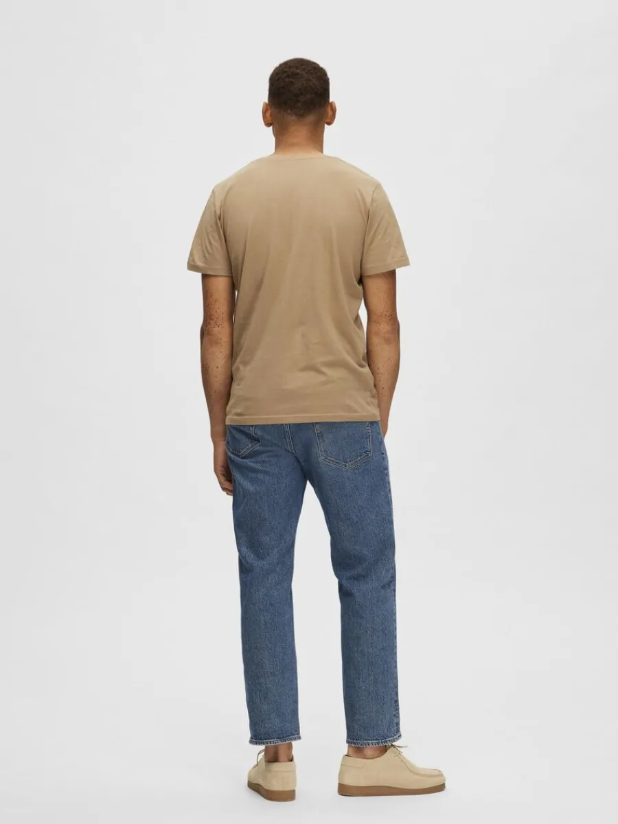 regular_tshirt_4-6.webp SELECTED REGULAR T-SHIRT Brown Cheap