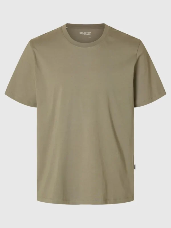 SELECTED REGULAR T-SHIRT Green Cheap