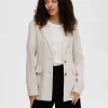 SELECTED RELAXED FIT KAVAJ Beige Store