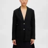 SELECTED RELAXED FIT KAVAJ Black Hot