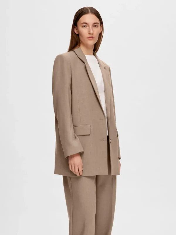 SELECTED RELAXED FIT KAVAJ Brown Sale