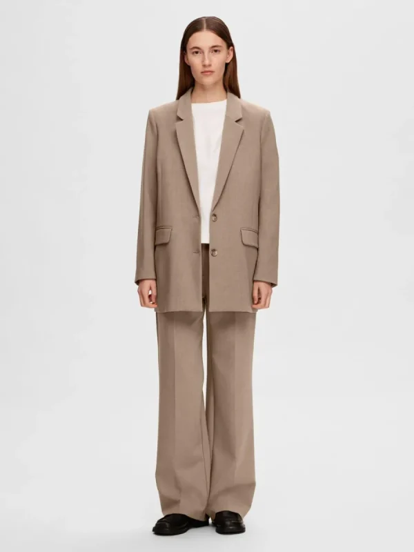 SELECTED RELAXED FIT KAVAJ Brown Sale