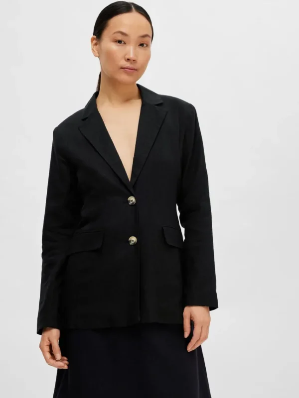 SELECTED RELAXED FIT KAVAJ Black Hot