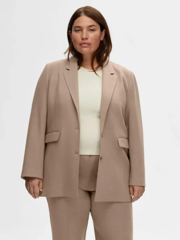 SELECTED RELAXED FIT KAVAJ Brown Sale