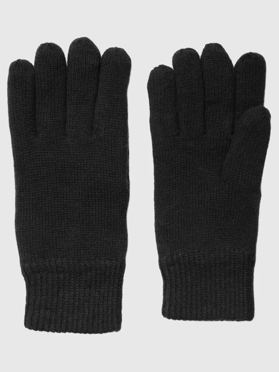 ribbad_handskar_0-1.webp SELECTED RIBBAD HANDSKAR Black Cheap