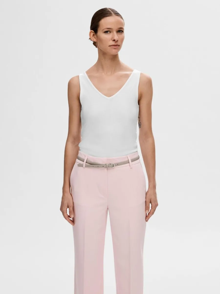 ribbad_linne_0-1.webp SELECTED RIBBAD LINNE White Best Sale