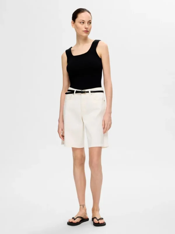 SELECTED RIBBAD LINNE Black Shop