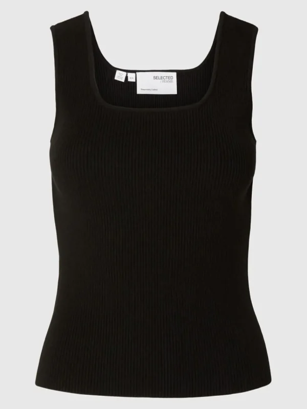 SELECTED RIBBAD LINNE Black Shop
