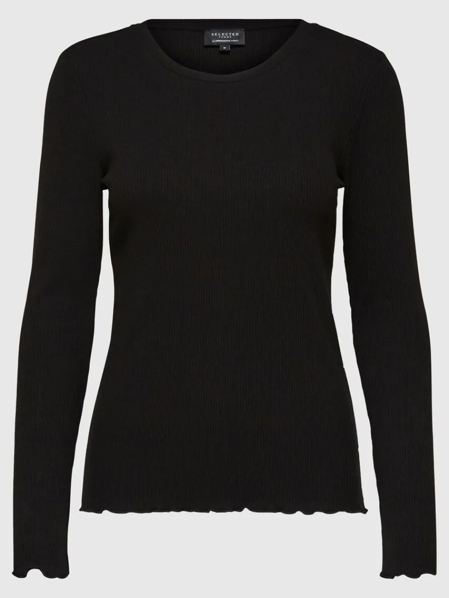 ribbad_lngrmad_topp_5-3.webp SELECTED RIBBAD LÅNGÄRMAD TOPP Black Best Sale