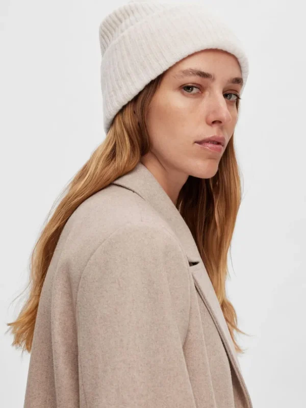 SELECTED RIBBAD MÖSSA Beige Clearance