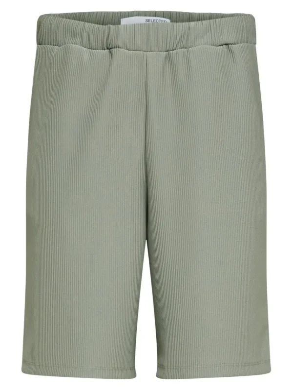 SELECTED RIBBAD SHORTS Green Online