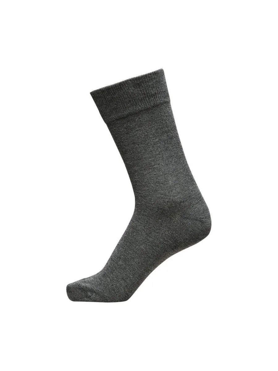 ribbad_strumpor_0-9.webp SELECTED RIBBAD STRUMPOR Grey Discount
