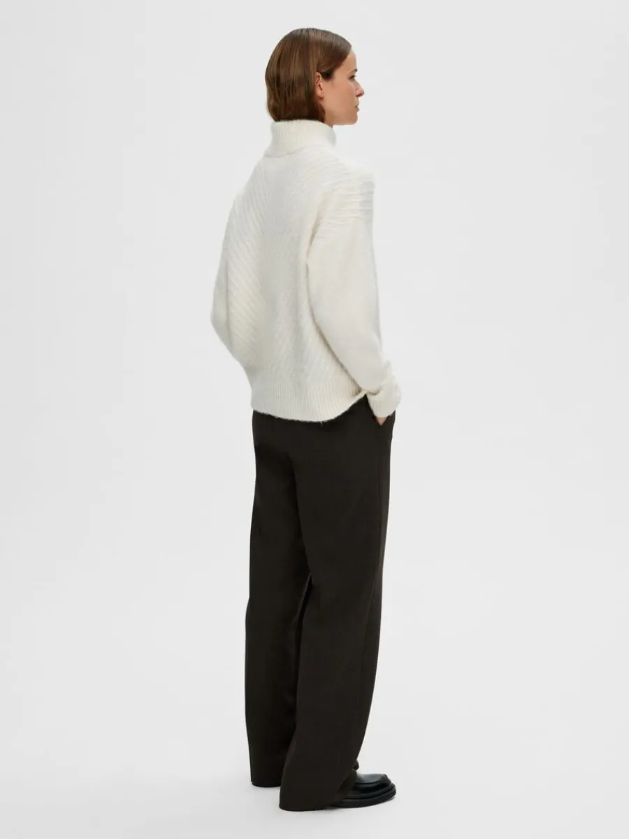 ribbad_trja_4.webp SELECTED RIBBAD TRÖJA Beige Flash Sale