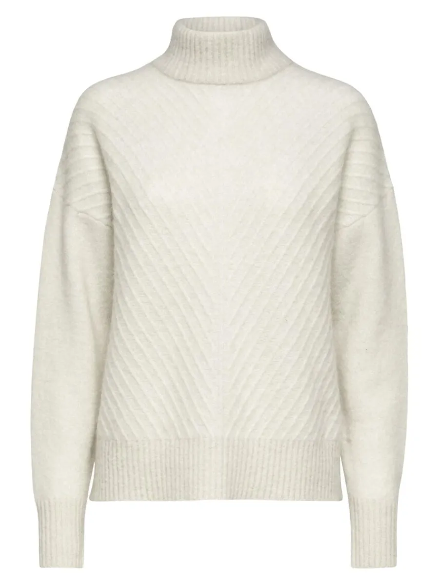 ribbad_trja_5.webp SELECTED RIBBAD TRÖJA Beige Flash Sale