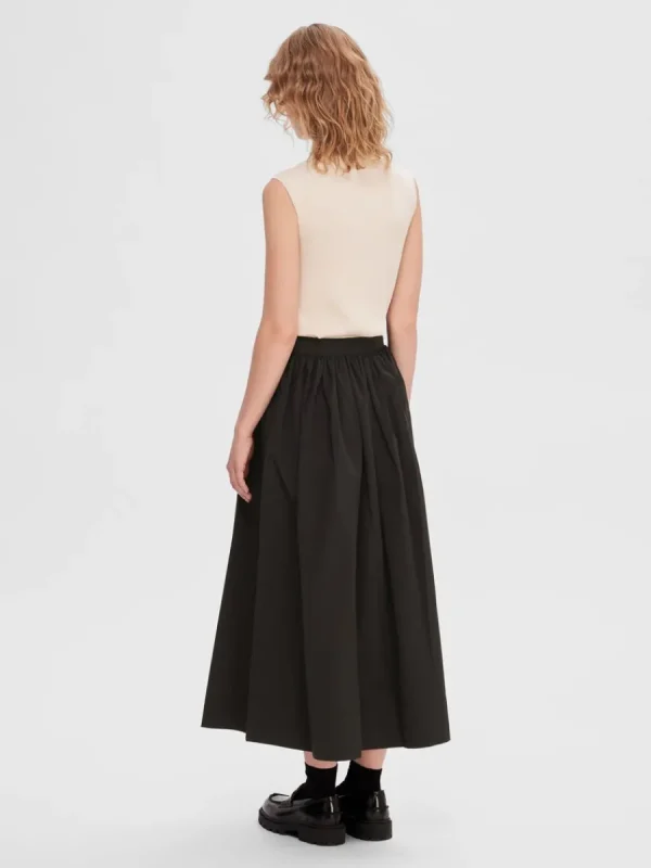 SELECTED ÄRMLÖS STICKAD TOPP Beige Flash Sale
