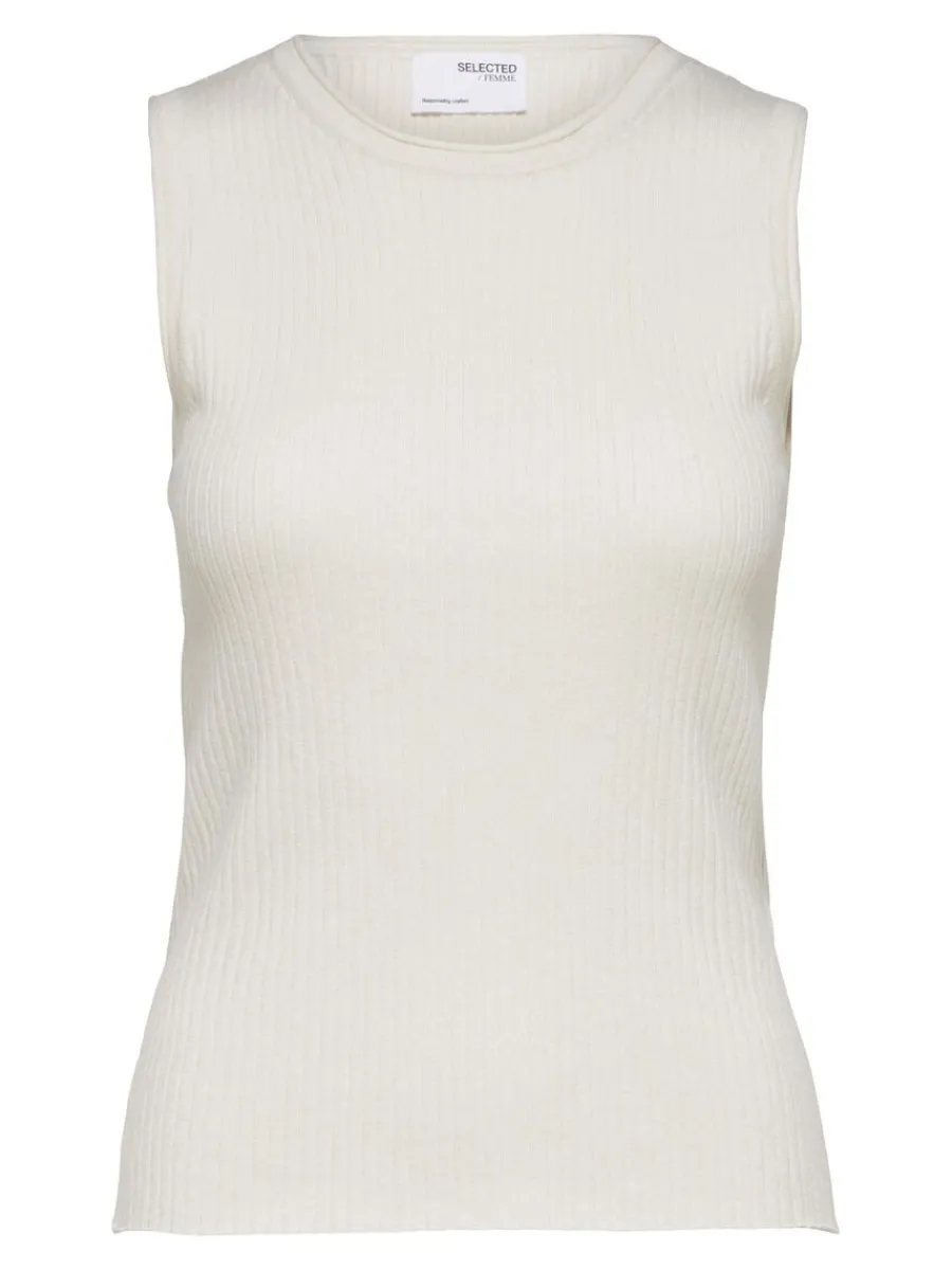 rmls_stickad_topp_5-6.webp SELECTED ÄRMLÖS STICKAD TOPP Beige Online