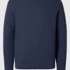 SELECTED RUNDRINGAD TRÖJA Blue Discount