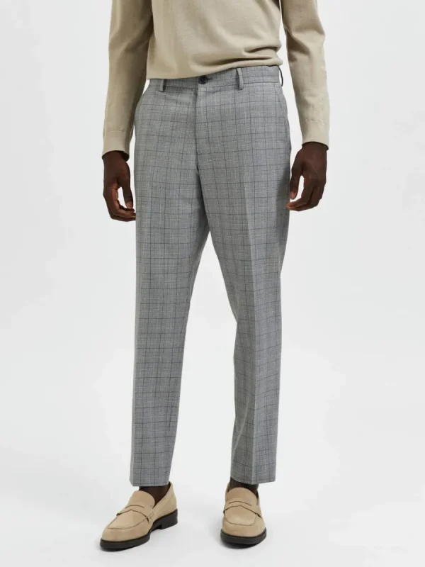 SELECTED RUTIG BYXOR Grey Cheap