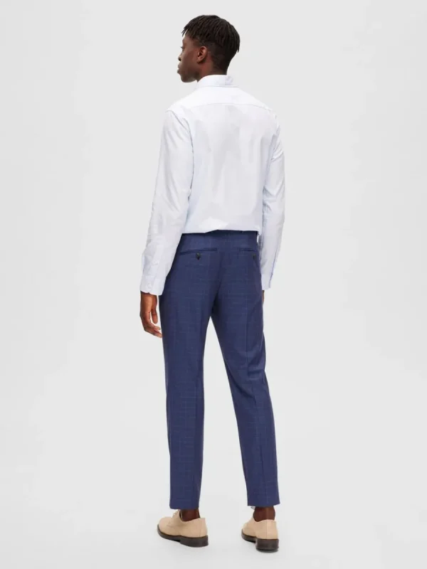 SELECTED RUTIG BYXOR Blue Cheap