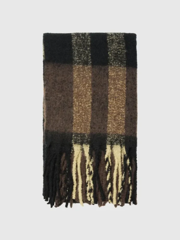 SELECTED RUTIG HALSDUK Brown Sale
