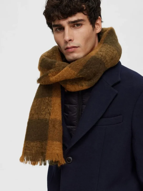 SELECTED RUTIG HALSDUK Brown Online