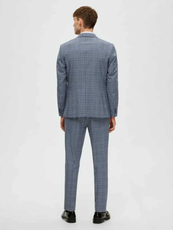 SELECTED RUTIG KAVAJ Blue Cheap