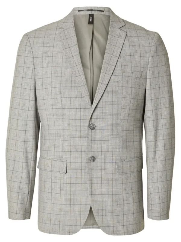SELECTED RUTIG KAVAJ Grey Cheap