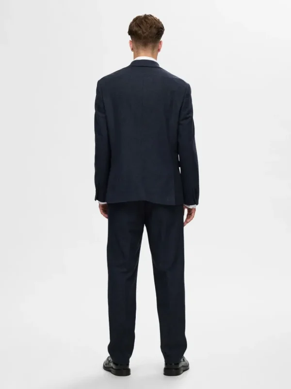 SELECTED RUTIG KAVAJ Blue Flash Sale