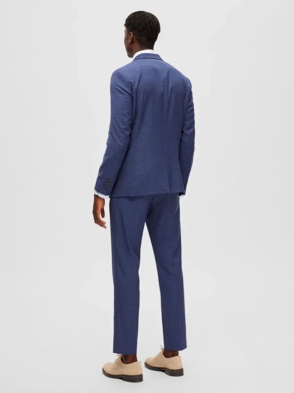 SELECTED RUTIG KAVAJ Blue Best Sale