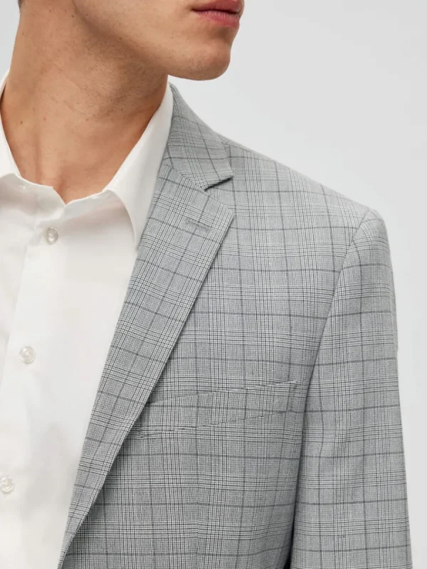 SELECTED RUTIG KAVAJ Grey Cheap