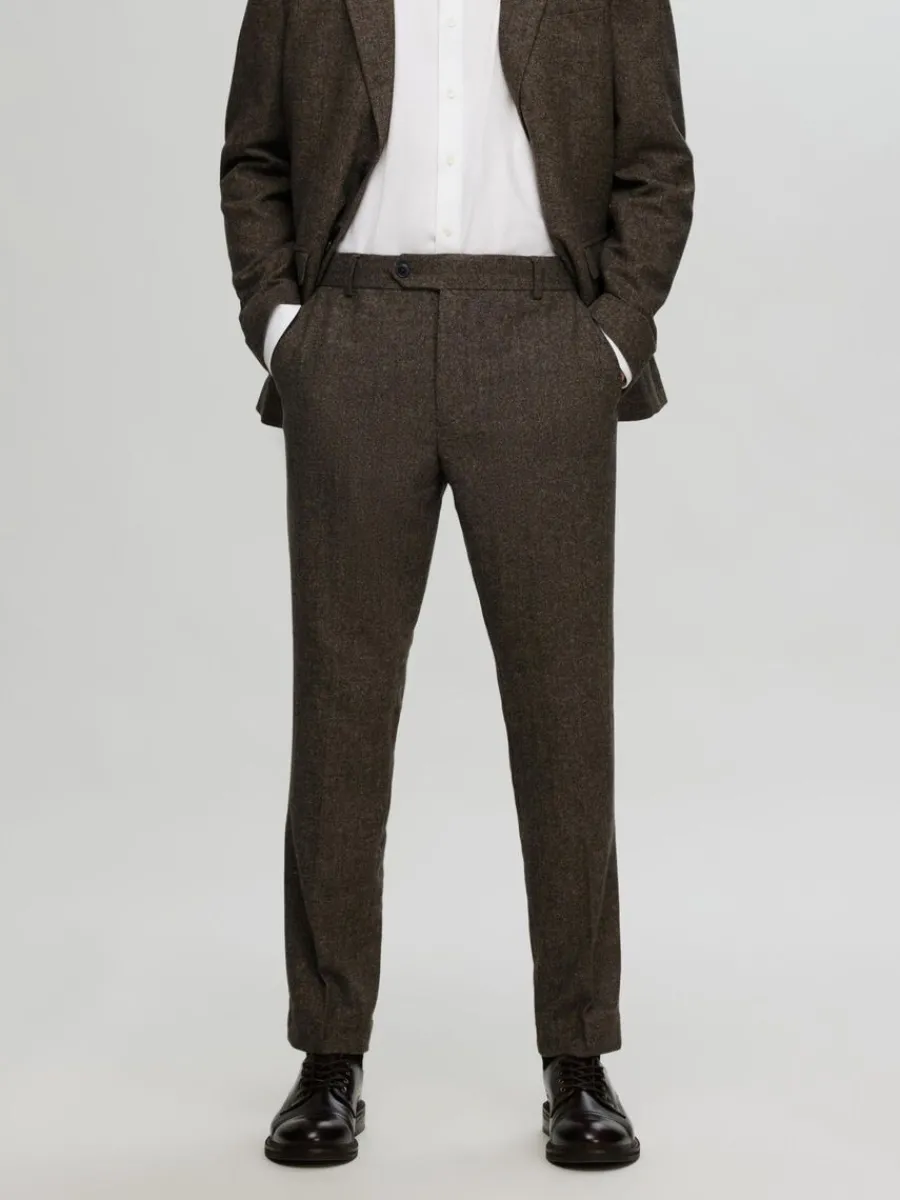 rutig_kostymbyxor_0-1.webp SELECTED RUTIG KOSTYMBYXOR Brown Fashion