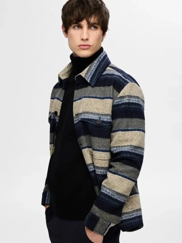 SELECTED RUTIG SHACKET Blue Clearance