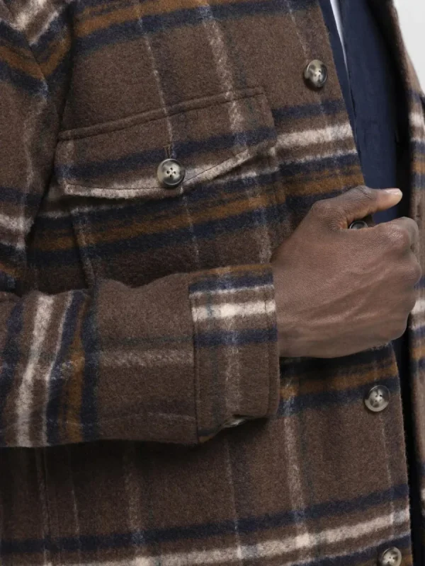SELECTED RUTIG SHACKET Brown Flash Sale