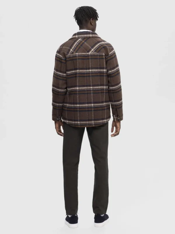 SELECTED RUTIG SHACKET Brown Flash Sale