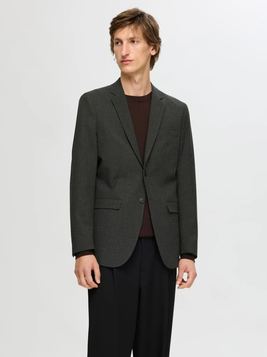 rutig_slim_fit_kavaj_0.webp SELECTED RUTIG SLIM FIT KAVAJ Brown Sale