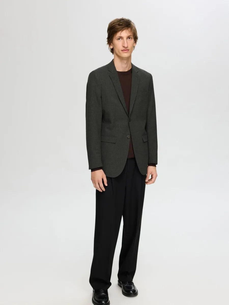 rutig_slim_fit_kavaj_2.webp SELECTED RUTIG SLIM FIT KAVAJ Brown Sale