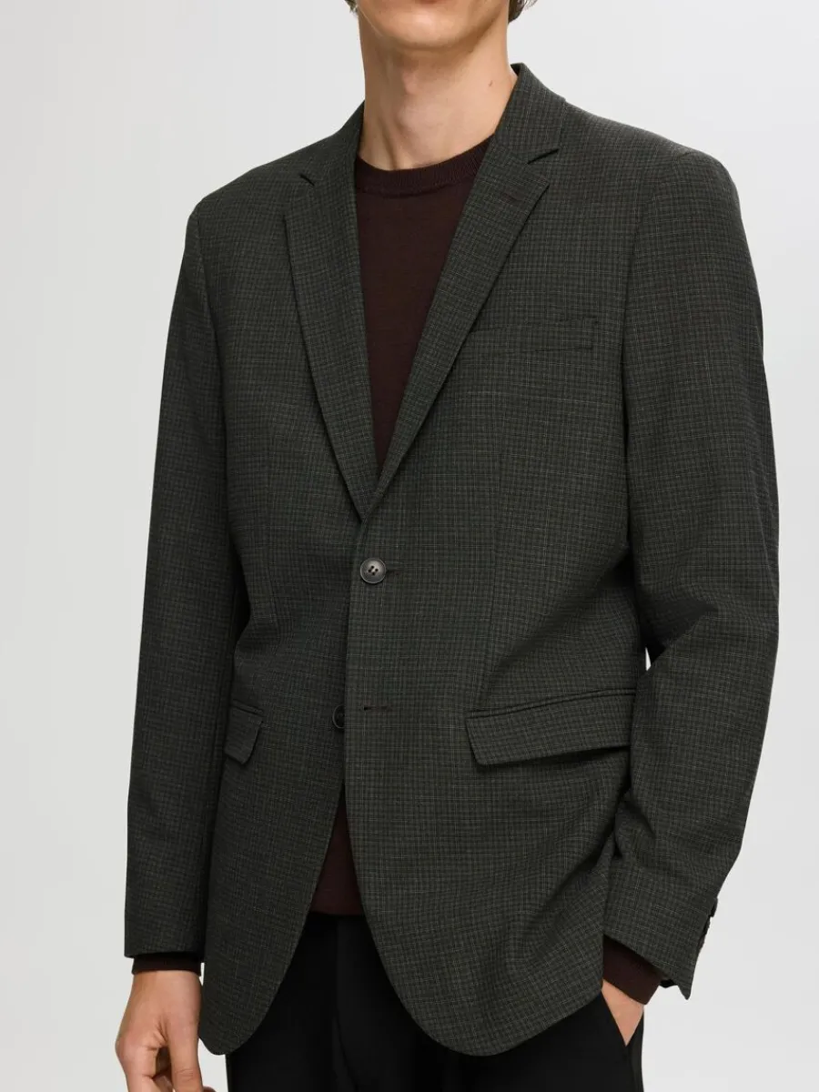 rutig_slim_fit_kavaj_3.webp SELECTED RUTIG SLIM FIT KAVAJ Brown Sale