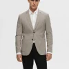 SELECTED RUTIG SMAL PASSFORM KAVAJ Beige Store