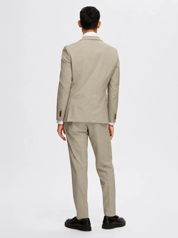SELECTED RUTIG SMAL PASSFORM KAVAJ Beige Flash Sale