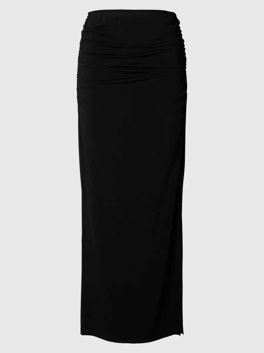 rynkad_maxikjol_0.webp SELECTED RYNKAD MAXIKJOL Black Discount