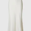SELECTED SATIN MIDIKJOL Beige Store