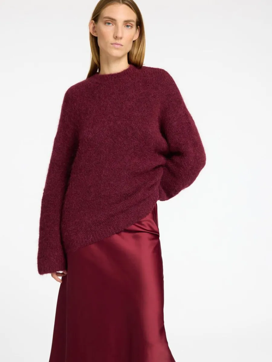 satin_midikjol_2.webp SELECTED SATIN MIDIKJOL Purple Flash Sale