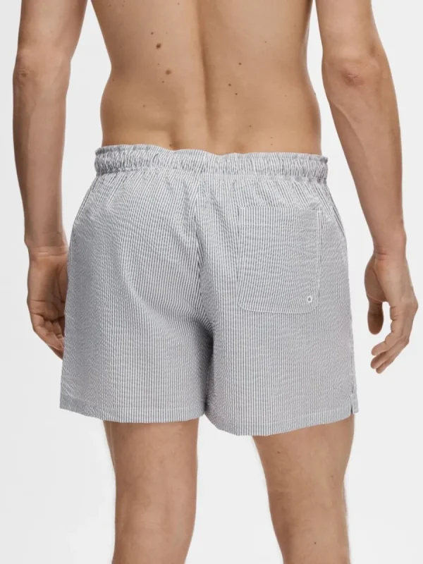 SELECTED SEERSUCKER BADSHORTS Blue Online