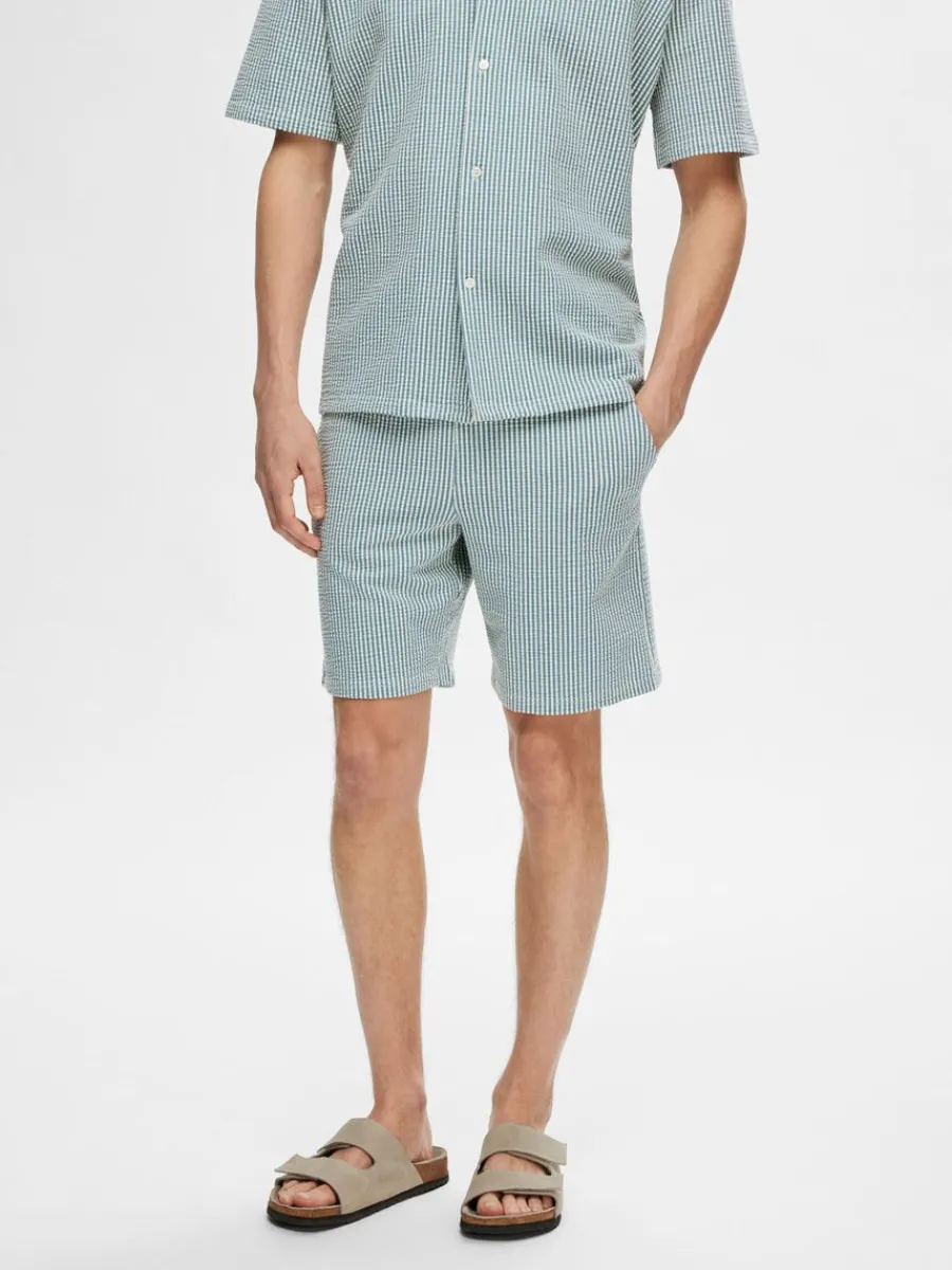 seersucker_shorts_0-1.webp SELECTED SEERSUCKER SHORTS Blue Store