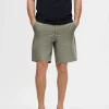 SELECTED SEERSUCKER SHORTS Green New